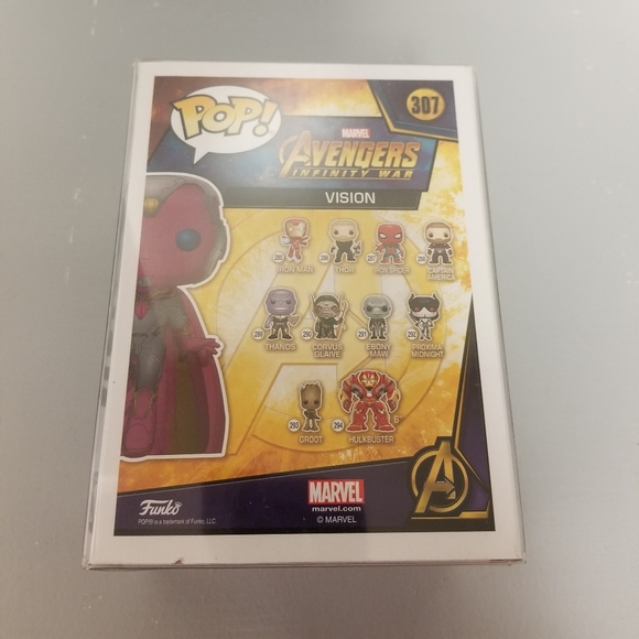 Hot Topic Exclusive Vision Funko Pop Collectible Figure - Picture 3 of 6